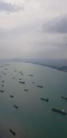 Anflug auf Singapur