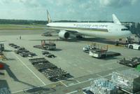 Ankunft in Singapur