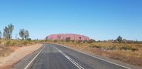 Fahrt zum Ayers Rock