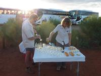 Imbiss am Uluru