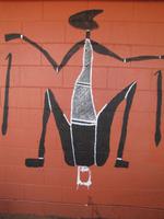 Malereien im Aboriginal Kulturzentrum