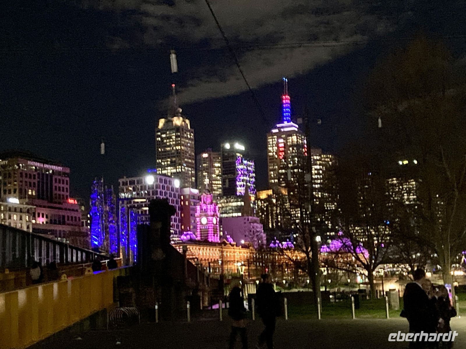 Melbourne am Abend