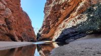 Rundreise Australien - Besuch von Simpsons Gap