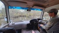 Rundreise Australien - Fahrt zur Bootsanlegestelle des Yellow River