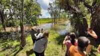 Rundreise Australien - Sonnenfinsternis beim Besuch im Pudakul Aboriginal Center