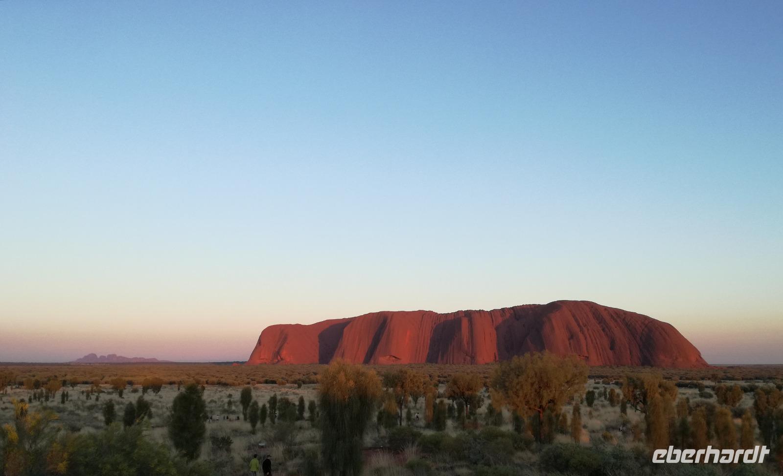 Sonnenaufgang am Ayers Rock