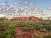 Sonnenaufgang, Ayers Rock, Outback