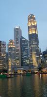 Spaziergang durch Clarke Quay - Singapur