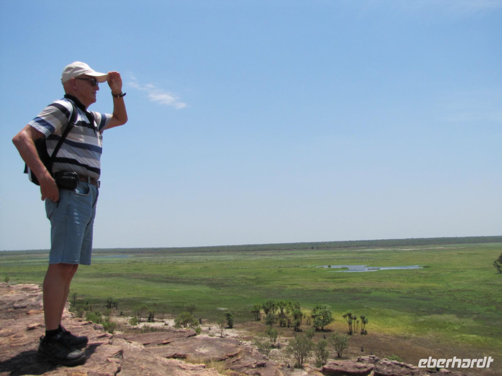 am Ubirr Felsen