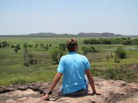 am Ubirr Felsen