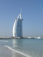Blick auf das Burj al Arab