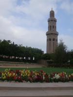 Minaret der Grossen Moschee in Muscat