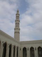 Minaret der Grossen Moschee in Muscat