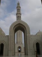 Minaret der Grossen Moschee in Muscat