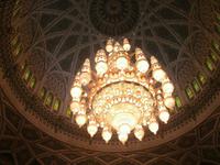 Kronleuchter in der Grossen Moschee