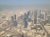 057 Ausblick vom 124. Stock des Burj Khalifa &ndash; &copy; Patrick Fritzsche (Eberhardt TRAVEL)