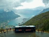 Blick auf die Bucht von Kotor