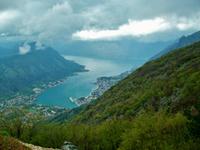 Blick auf die Bucht von Kotor