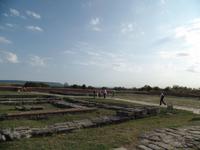 Ruinen von Pliska, der ersten bulgarischen Hauptstadt