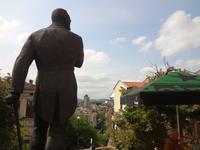 Sicht auf die moderne Stadt