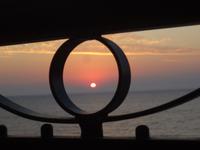 da ist sie, von meinem Balkon aus