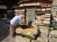 Das frische Wasser ist gut