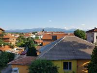 Bulgarien, Samokov, Blick vom Hotel Sonata zum Rila
