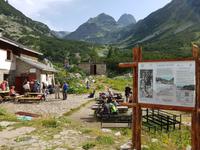 Bulgarien, Picknick im Maljowitza Hütte