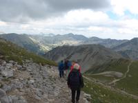 Bulgarien, Pirin, Vichren Gipfel - Abstieg
