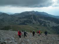 Bulgarien, Pirin, Blick vom Vichren 