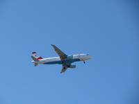 Austrian im Anflug über Sofia