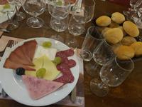 Imbiss zur Weinprobe