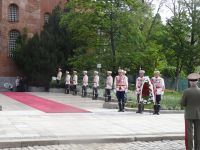 Kranzniederlegung am Tag der Streitkräfte