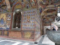 Außenbemalung der Klosterkirche