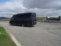 Unser Bus am Busludscha-Denkmal