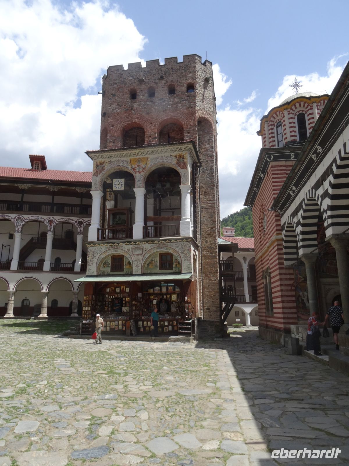 Turm im Rila Kloster