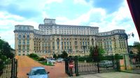 Stadtrundfahrt in Bukarest. Palast des Volkes. Rundreise Rumänien und Bulgarien.  &ndash; &copy; Martina Wegener (Eberhardt TRAVEL)
