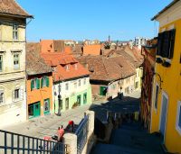 Stadtspaziergang in Sibiu (Hermannstadt). Rundreise Rumänien und Bulgarien.  &ndash; &copy; Martina Wegener (Eberhardt TRAVEL)