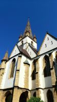 Evangelische Kirche. Stadtspaziergang in Sibiu (Hermannstadt). Rundreise Rumänien und Bulgarien.  &ndash; &copy; Martina Wegener (Eberhardt TRAVEL)