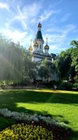Russische Kirche. Stadtrundgang in Sofia. Rundreise Rumänien und Bulgarien.  &ndash; &copy; Martina Wegener (Eberhardt TRAVEL)