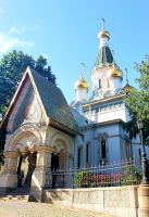 Russische Kirche. Stadtrundgang in Sofia. Rundreise Rumänien und Bulgarien.  &ndash; &copy; Martina Wegener (Eberhardt TRAVEL)