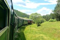 Fahrt mit der Schmalspurbahn. Rundreise Rumänien und Bulgarien.  &ndash; &copy; Martina Wegener (Eberhardt TRAVEL)