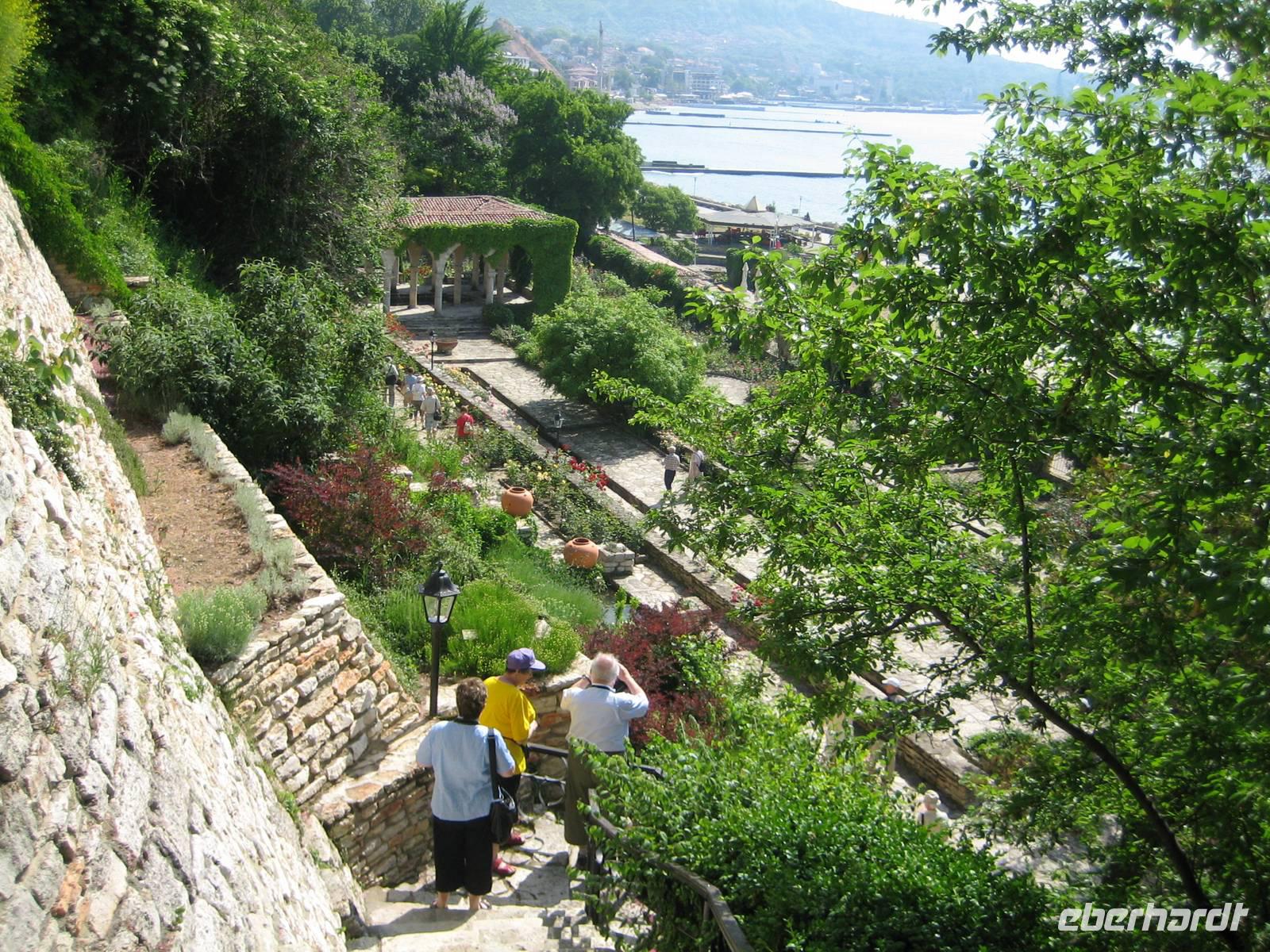 im Botanischen Garten von Baltschik