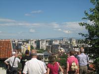 Blick hinüber auf das neue Plovdiv