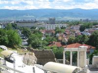 Blick zu unserem Hotel 