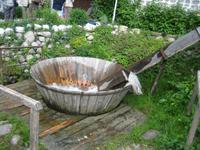 Bulgarisches Waschmaschiene in Bansko