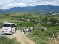Fotostopp auf dem Weg nach Melnik