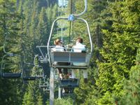 Sessellift zur Hütte 