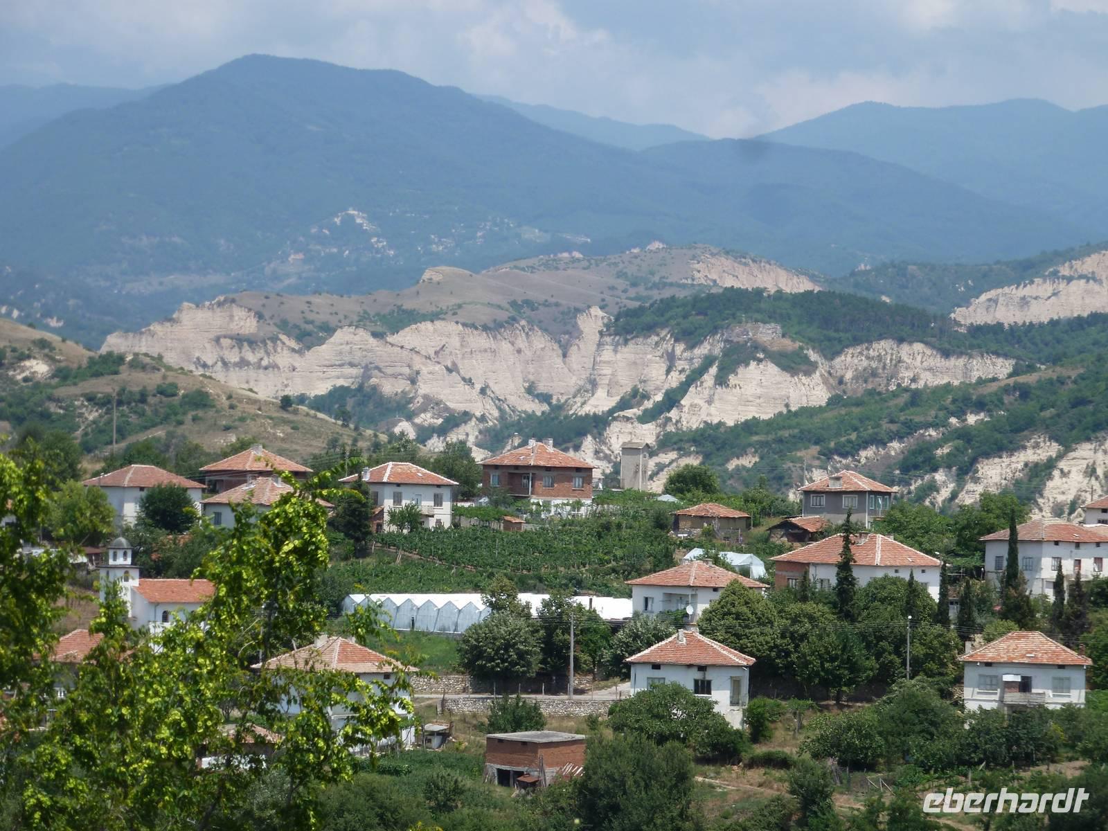 Blick auf Melnik