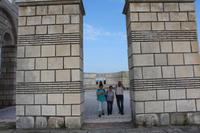 Pliska Ruinen einer Basilika